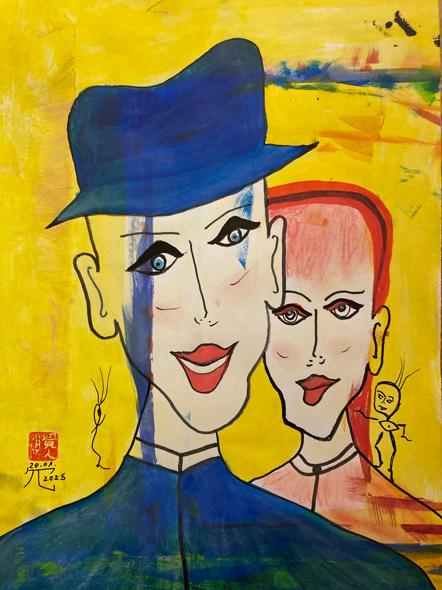Visuman, Zwei Gesichter Two Faces